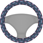 American Quotes Steering Wheel Cover (Personalized)