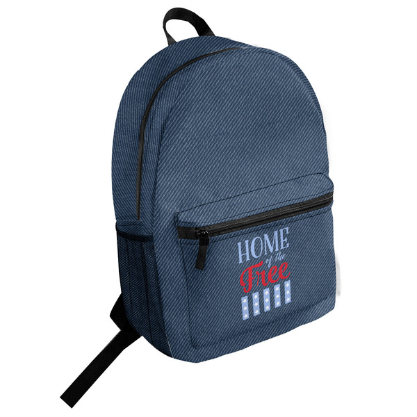 Custom American Quotes Student Backpack (Personalized)