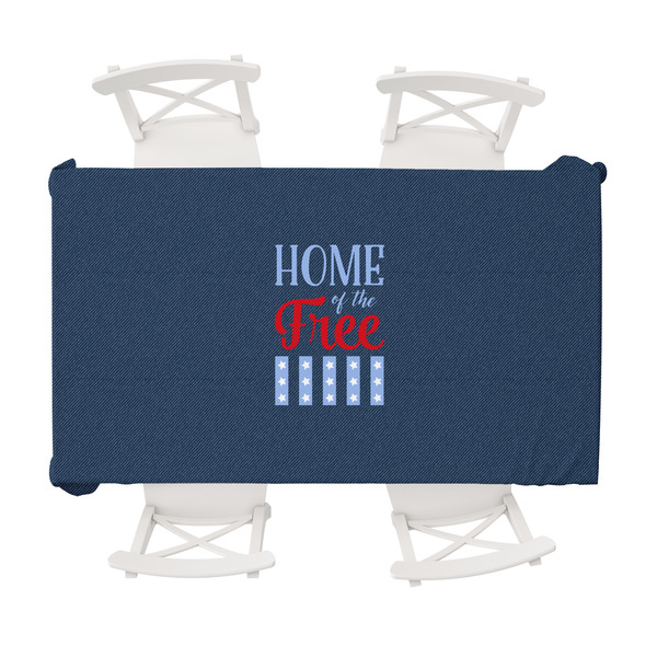 Custom American Quotes Tablecloth - 58"x102"