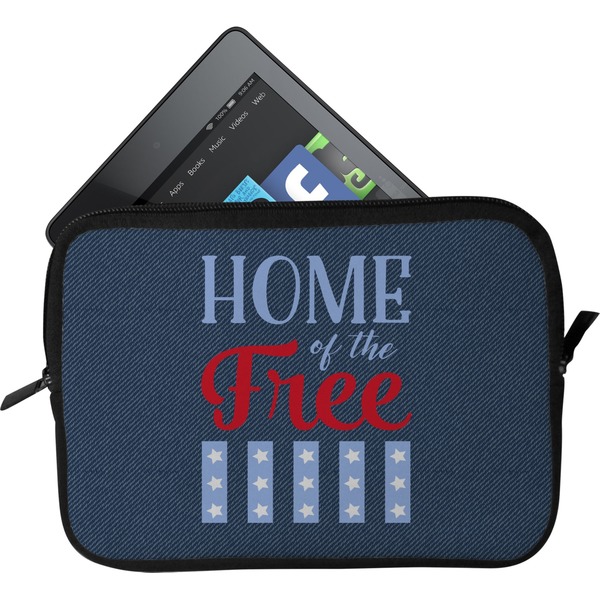 Custom American Quotes Tablet Case / Sleeve - Small