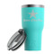 American Quotes Teal RTIC - (with lid)