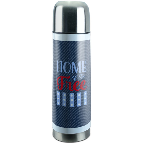 Custom American Quotes Stainless Steel Thermos