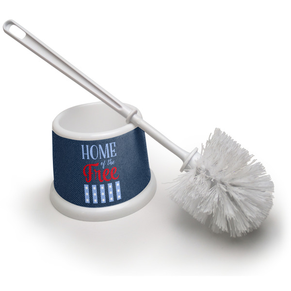 Custom American Quotes Toilet Brush
