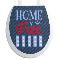 American Quotes Toilet Seat Decal