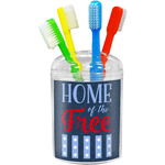 American Quotes Toothbrush Holder (Personalized)