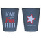 American Quotes Trash Can White - Front and Back - Apvl