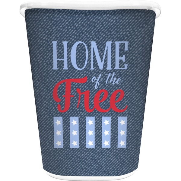 Custom American Quotes Waste Basket