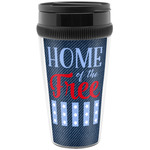 American Quotes Acrylic Travel Mug without Handle