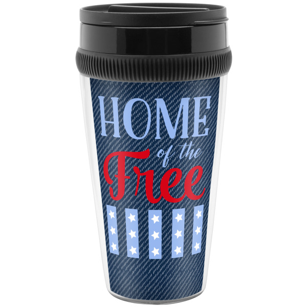 Custom American Quotes Acrylic Travel Mug without Handle