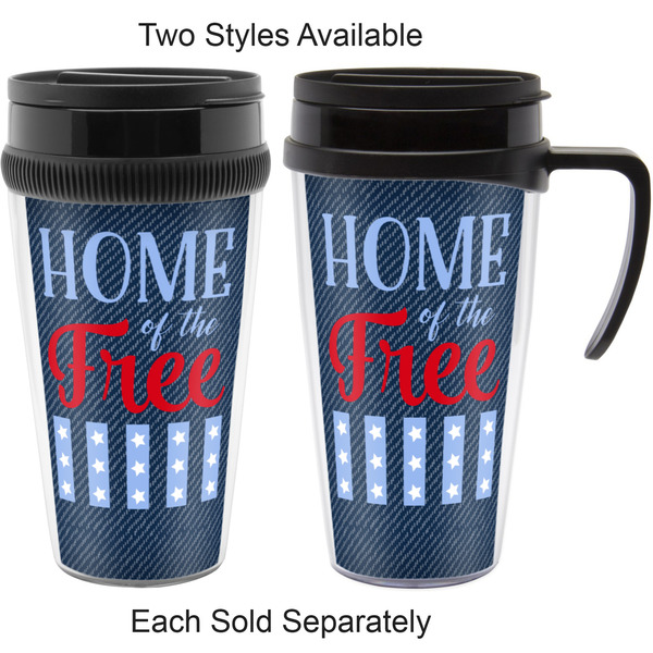 American Quotes Travel Mugs - with & without Handle