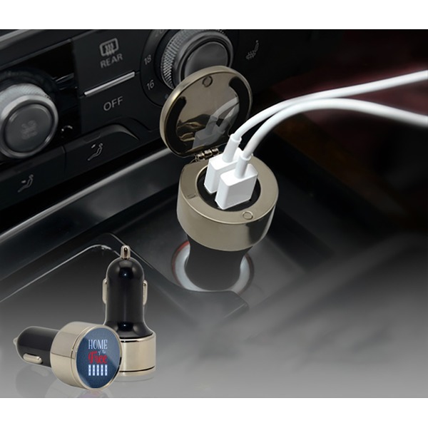 American Quotes USB Car Charger - in cigarette plug