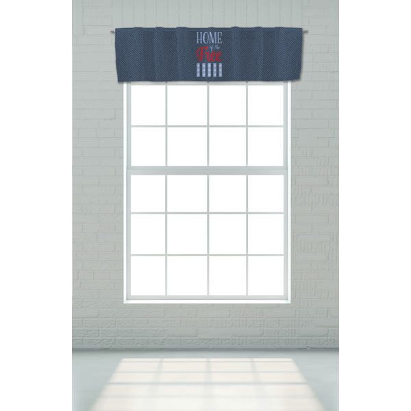 American Quotes Valance - On window