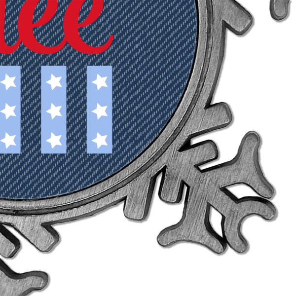 American Quotes Vintage Snowflake - Detail