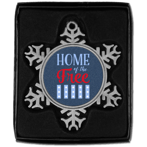 American Quotes Vintage Snowflake - In box