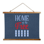 American Quotes Wall Hanging Tapestry - Wide