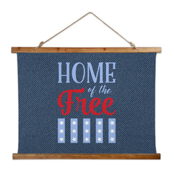 American Quotes Wall Hanging Tapestry - Wide