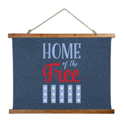 American Quotes Wall Hanging Tapestry - Wide