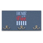 American Quotes Wall Mounted Coat Rack