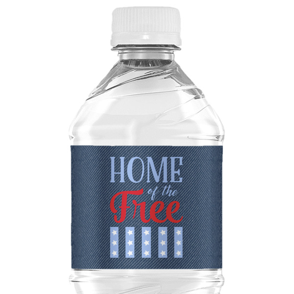 Custom American Quotes Water Bottle Labels - Custom Sized