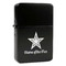 American Quotes Windproof Lighters - Black - Front/Main
