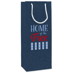 American Quotes Wine Gift Bags