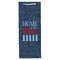 American Quotes Wine Gift Bag - Matte - Front