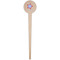 American Quotes Wooden 4" Food Pick - Round - Single Pick