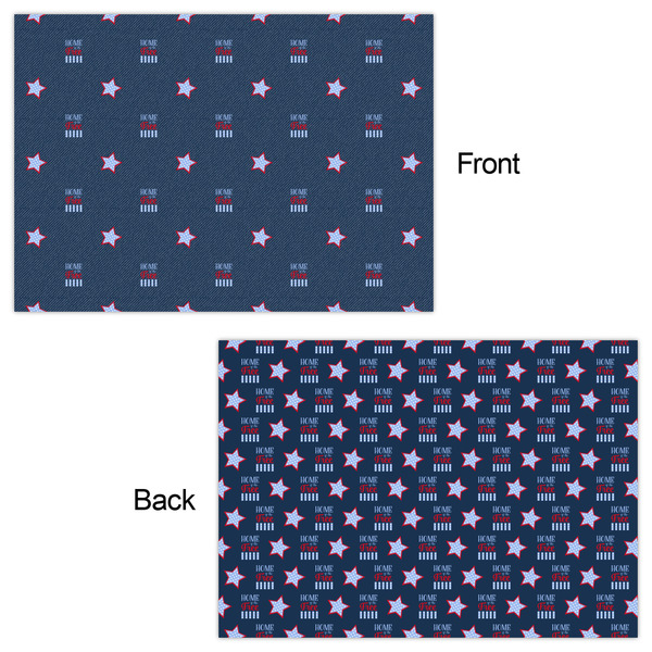 American Quotes Wrapping Paper Sheet - Double Sided - Front & Back