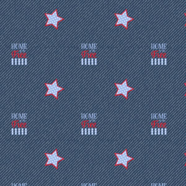 American Quotes Wrapping Paper Square
