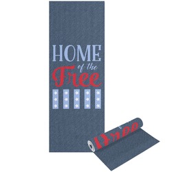 American Quotes Yoga Mat - Printed Front and Back (Personalized)