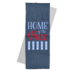 American Quotes Yoga Mat Towel (Personalized)