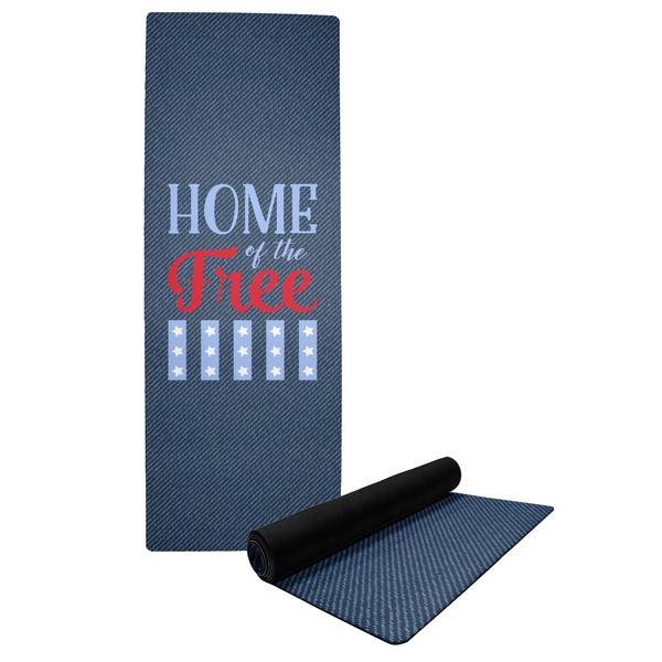 Custom American Quotes Yoga Mat