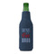 American Quotes Zipper Bottle Cooler - FRONT (bottle)