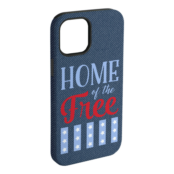 Custom American Quotes iPhone Case - Rubber Lined