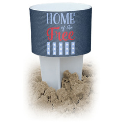 American Quotes Beach Spiker Drink Holder