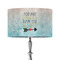Inspirational Quotes 12" Drum Lampshade - ON STAND (Fabric)