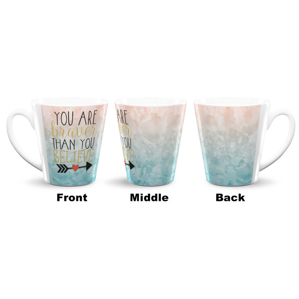 Inspirational Quotes 12 Oz Latte Mug - Approval