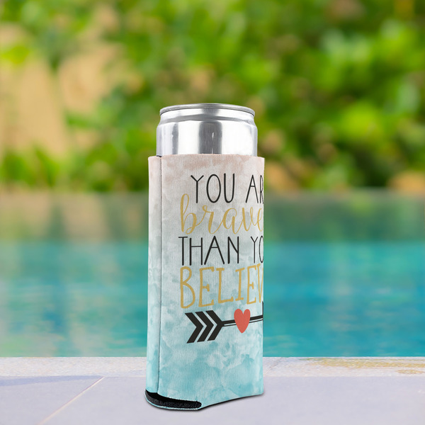 Inspirational Quotes Can Cooler - Tall 12oz - In Context