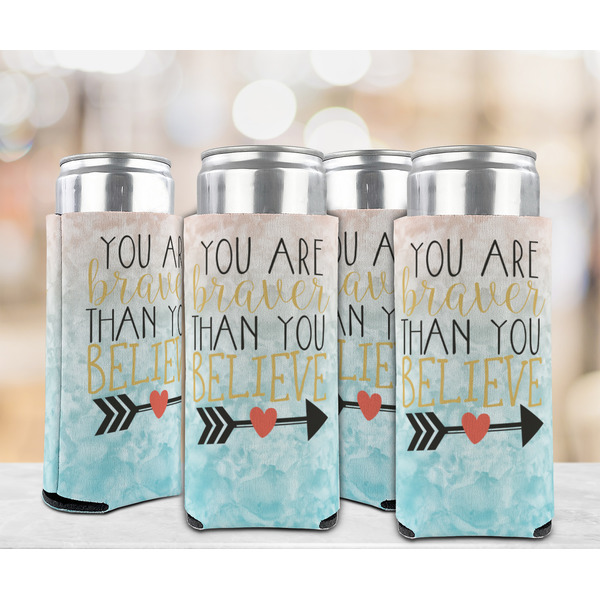 Inspirational Quotes 12oz Tall Can Sleeve - Set of 4 - LIFESTYLE