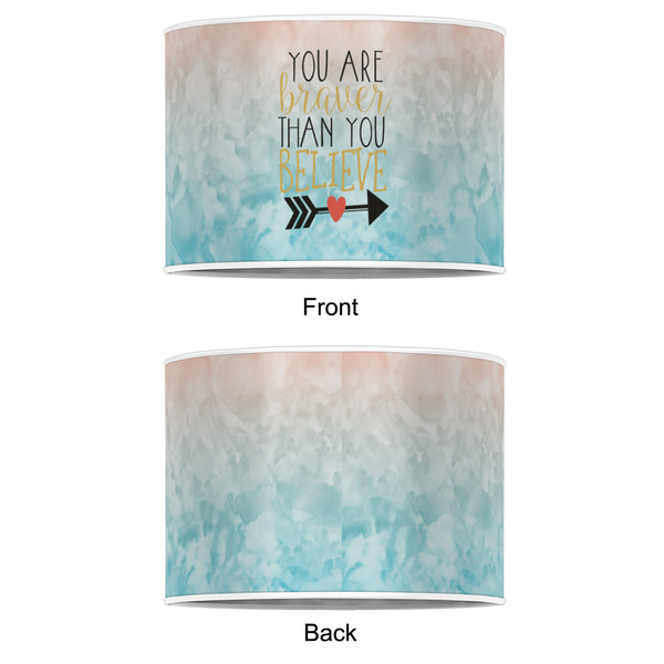 Inspirational Quotes 16" Drum Lampshade - APPROVAL (Poly Film)