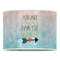 Inspirational Quotes 16" Drum Lampshade - FRONT (Poly Film)