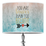 Inspirational Quotes Drum Lamp Shade