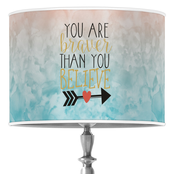 Custom Inspirational Quotes Drum Lamp Shade