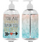 Inspirational Quotes 16 oz Plastic Liquid Dispenser- Approval- White