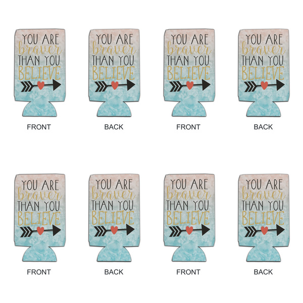 Inspirational Quotes 16oz Can Sleeve - Set of 4 - APPROVAL