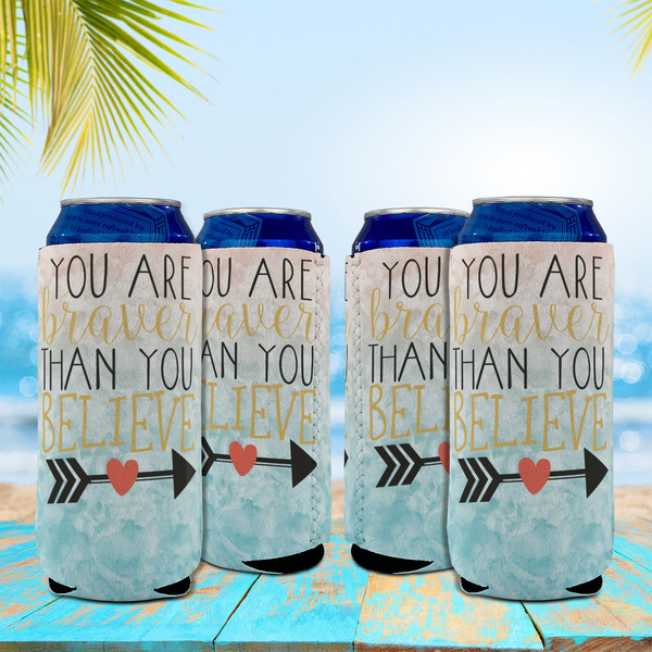 Inspirational Quotes 16oz Can Sleeve - Set of 4 - LIFESTYLE