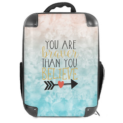 Inspirational Quotes 18" Hard Shell Backpack