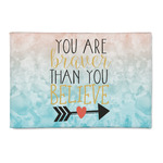 Inspirational Quotes 2' x 3' Indoor Area Rug