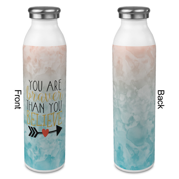 Inspirational Quotes 20oz Water Bottles - Full Print - Approval