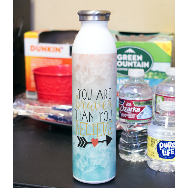 Inspirational Quotes 20oz Water Bottles - Full Print - In Context